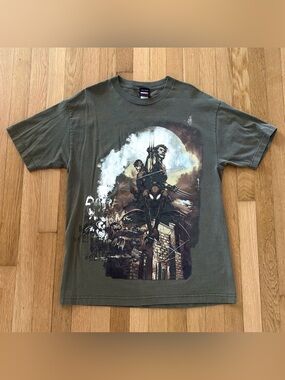 Vintage Marvel Mad Engine Shirt Olive Y2K L Shirt Wolverine Daredevil Spiderman
